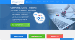 Desktop Screenshot of host4asp.net